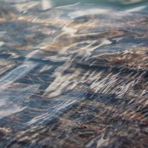 Wool Knit Scarf (Grey)